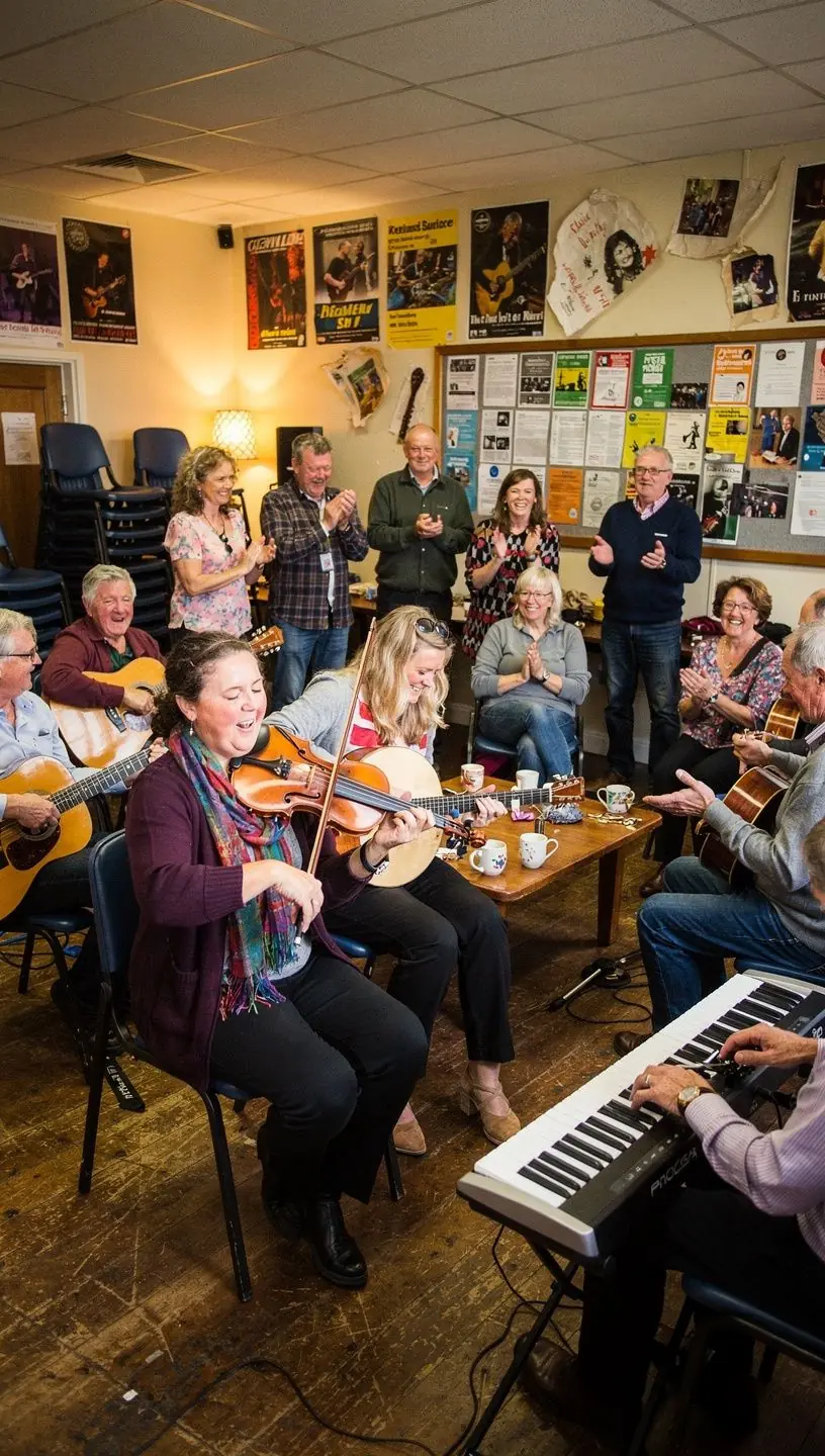 Community engagement through live music events