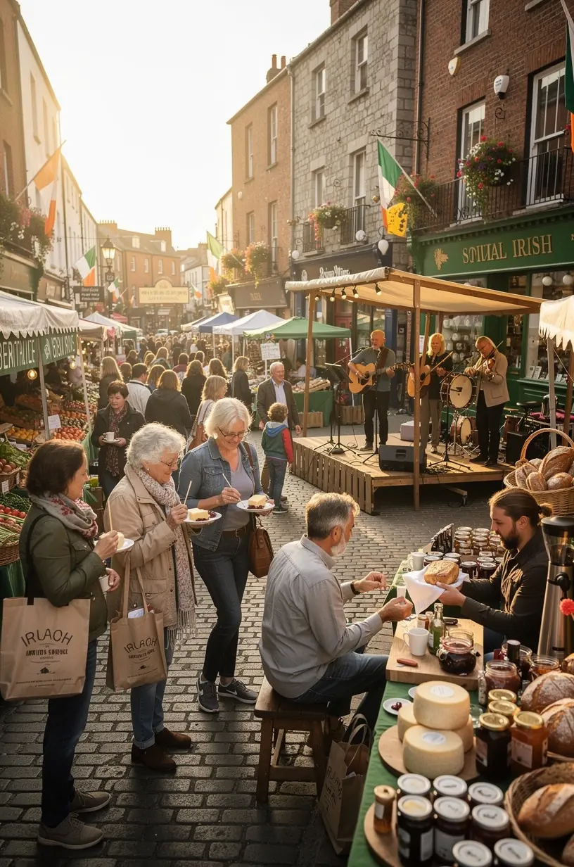 Monthly music calendar for adults 40-60 in Ireland